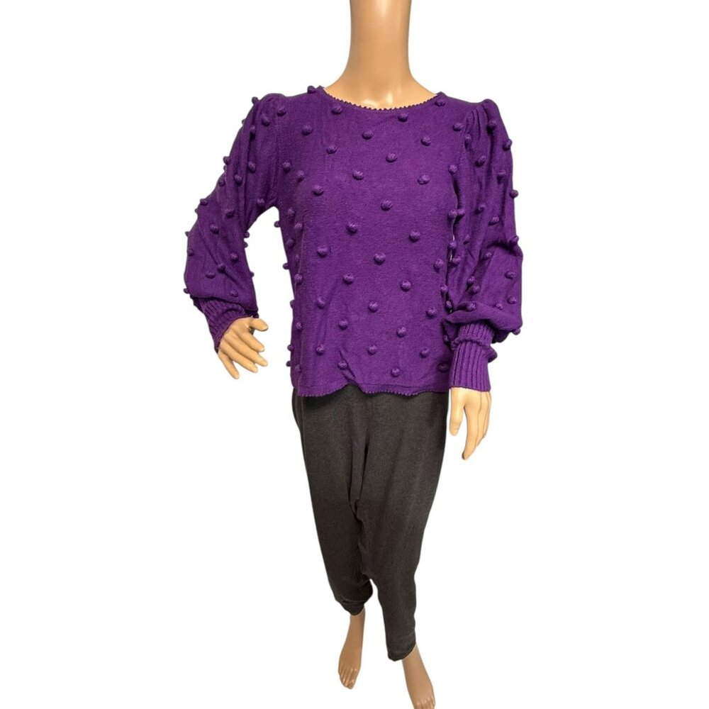 LILLY PULITZER Kippa Sweater in Purple Berry Size Small